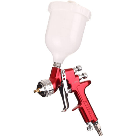 Pistolet Vaporisateur HVLP Pistolet Vaporisateur avec Buse de 1,4 mm, Découpe de 600 cc, pour Peinture en Vaporisateur