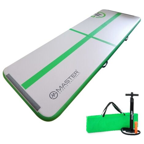 Piste acrobatique Airtrack MASTER 300 x 100 x 10 cm - Vert