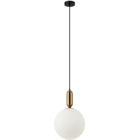 Italux Aldeva Plafonnier moderne à 1 lumière Globe, E27 (1/3)