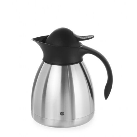 Thermos, pichet isotherme pour café, double paroi, acier, 1 L - Hendi 446508 (1/4)