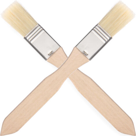 Pinceau à pâtisserie pour étaler la pâte à pâtisserie à plat 20x210mm SET 2 pcs - HENDI 515228 (1/3)