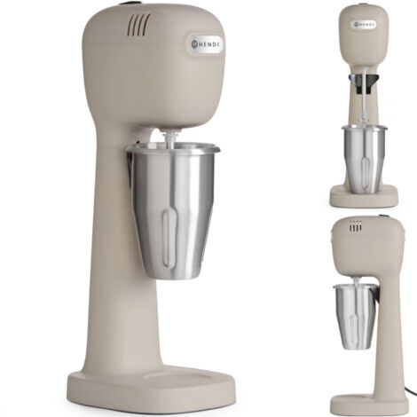 Mousseur à milkshakes shaker 400 W caramel - Hendi 221624 (1/5)