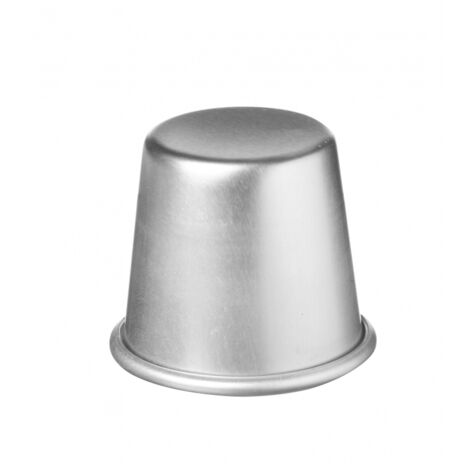 Moule à cupcakes en aluminium lisse, diamètre 7 cm, hauteur 6,8 cm - Hendi 689806 (1/2)