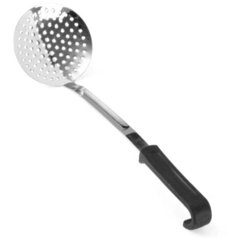 Cuillère à fente ronde en acier inoxydable, longueur 370 mm - Hendi 529041 (1/2)