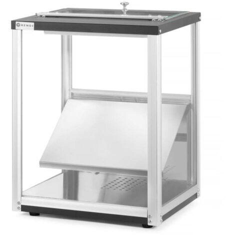 Vitrine chauffante pour nachos et noix 30 l 300 W - Hendi 282779