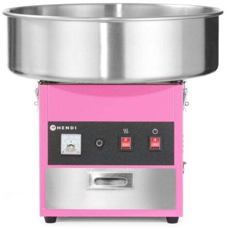 Machine à barbe à papa électrique sans couvercle, diamètre 52 cm, 1200 W - Hendi 282731 (1/4)