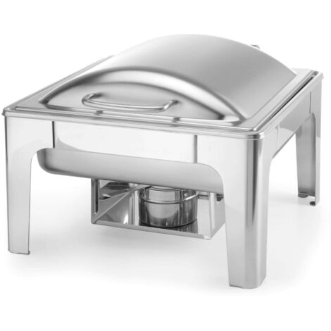 Chauffe-plats pour pâte à bougie, acier satiné, GN 2/3 (1/2)