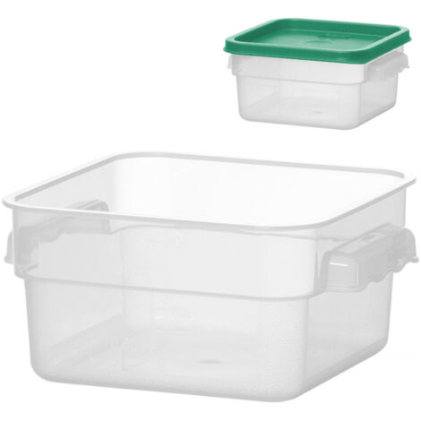 Boîte de conservation alimentaire graduée 1,9 l 190 x 190 x 95 mm - Hendi 870907 (1/3)