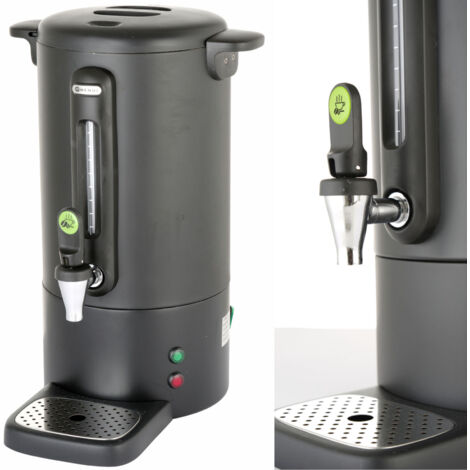 Cafetière percolateur avec robinet anti-goutte, noire, Concept Line, 7 l - Hendi 211472 (1/5)