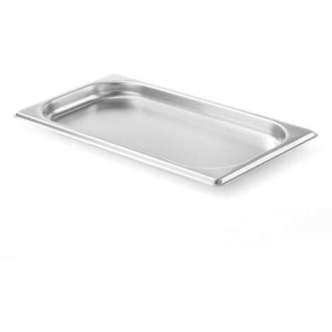 Bac GN 1/3, hauteur 20 mm, inox - Hendi 800409