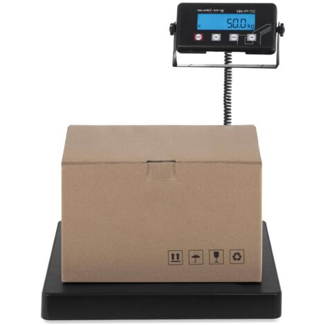 Balance industrielle pour colis postaux 75 kg / 10 g LED Steinberg Systems SBS-PT-75C (1/6)