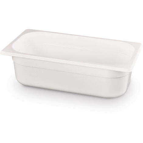 Bac GN 1/3 en polycarbonate, hauteur 100 mm - Hendi 862575