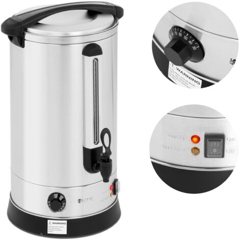 Chauffe-eau double paroi en acier 20,5 L 2500 W