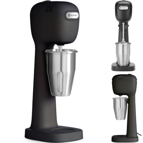 Mousseur à milkshakes shaker 400 W noir - Hendi 221600 (1/5)