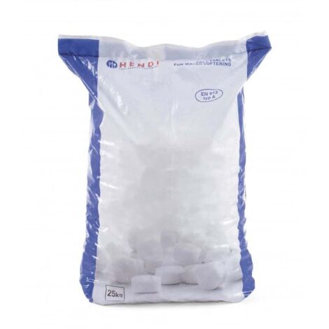 Pastilles de sel NaCl pour détartrer les adoucisseurs d'eau 25 kg - Hendi 231265 (1/2)