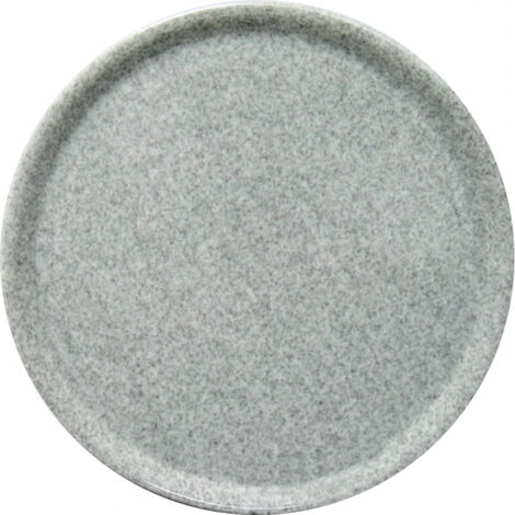 Assiette à pizza durable en porcelaine granite spéciale 330 mm - lot de 6. (1/3)