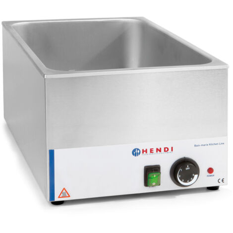 Bain-marie Kitchen Line 230V/1200W 340x540x(H)250 mm - Hendi