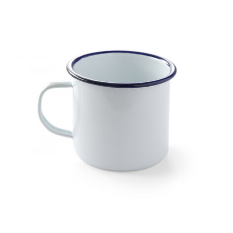 Mug émaillé avec anse, blanc, 360 ml, Hendi 621295 (1/3)