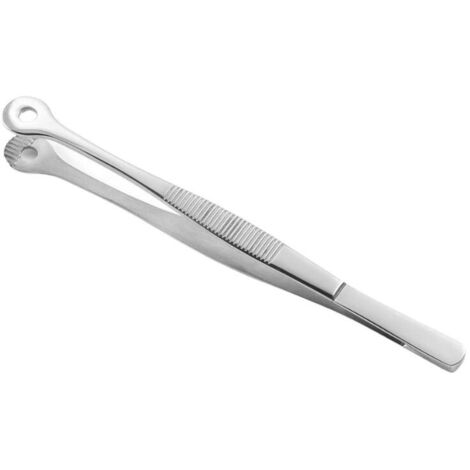 Pince à épiler de cuisine à bouts ronds 305 mm - Hendi 680193 (1/5)