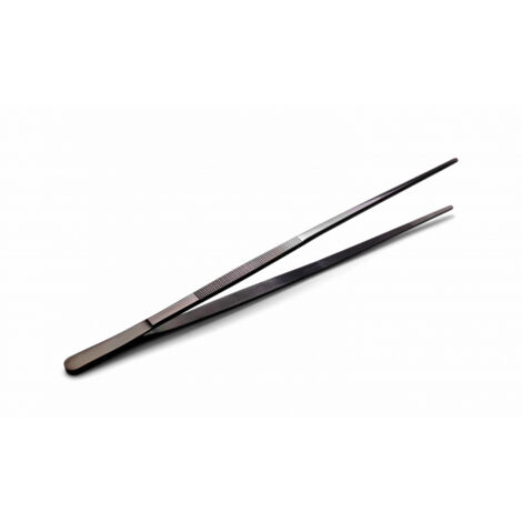 Pince de cuisine universelle en acier inoxydable revêtu, longueur 300 mm - Hendi 680131 (1/2)