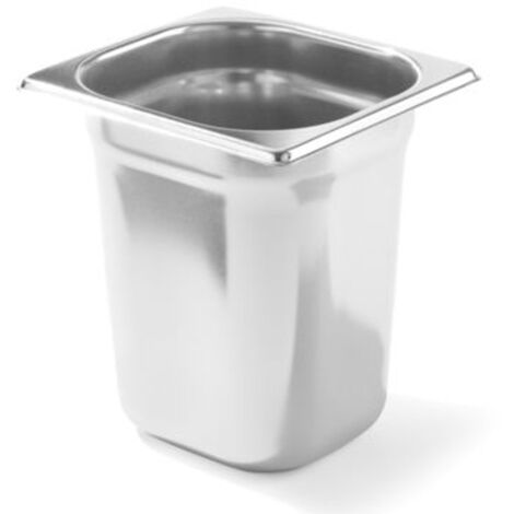 Bac GN 1/6, inox, Profi Line, hauteur 200 mm - Hendi 801703 (1/3)