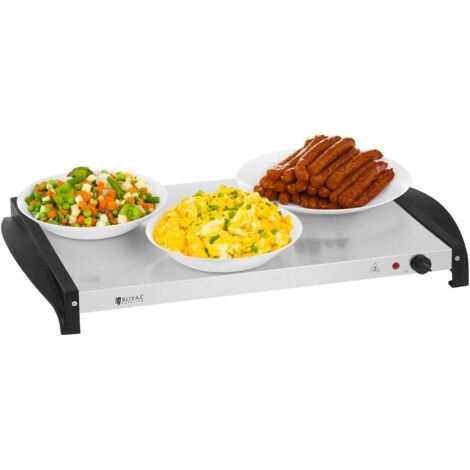 Royal Catering Lampe Chauffante Cuisine Laiton - Chauffe-Plat 250W E27 Pour Buffet