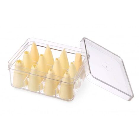 Douilles décoratives pour poches à douille, lot de 12 - Hendi 551400 (1/4)