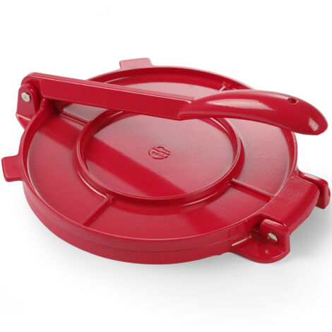 HENDI Presse à Tortillas Manuelle Fonte 20cm - Outil Pour Tacos, Arepas, Empanadas