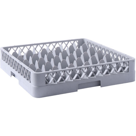 Panier lave-vaisselle pour verres et verres, 36 pièces, 50 x 50 cm - Hendi 877029 (1/2)