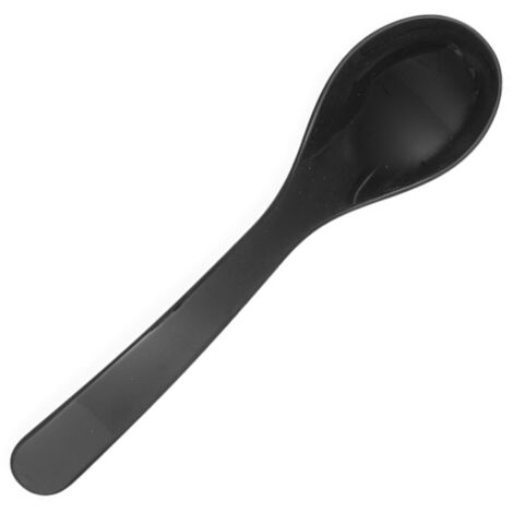 Cuillère à salade en SAN noir jusqu'à 80 °C, longueur 235 mm - Hendi 564158 (1/3)
