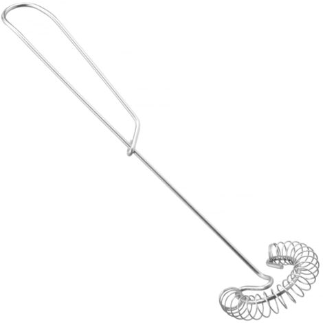 Fouet de cuisine spiralé avec manche en acier, longueur 280 mm - Hendi 509487 (1/2)