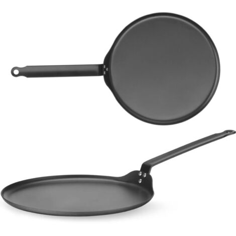 Poêle à crêpes en acier au carbone, diamètre 282 mm (1/5)
