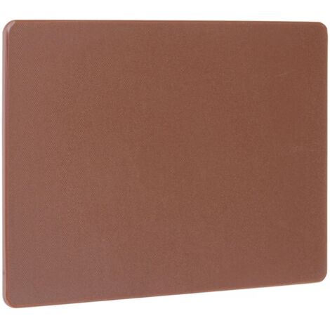 Planche de cuisine HACCP pour viande et charcuterie GN 1/1 530 x 325 mm - marron