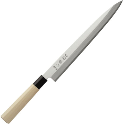 Couteau japonais à SASHIMI avec manche en bois 270/405 mm