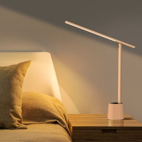 Lampe de bureau LED sans fil Smart Eye 2200 mAh - Blanc (1/5)