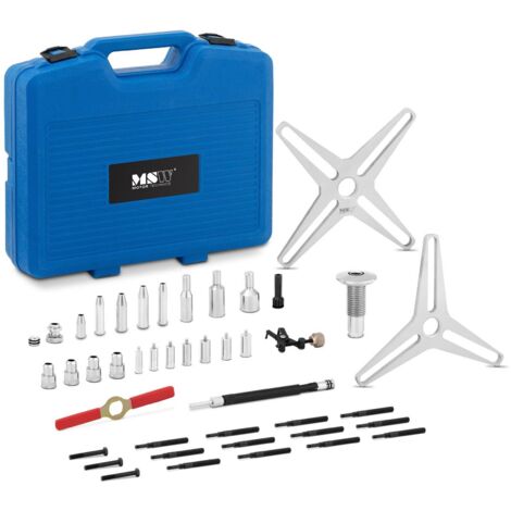 MSW – Coffret d'outils pour embrayage SAC – 38 pièces pour montage et démontage – Compatible Audi, VW, BMW, Mercedes – Mallette incluse (1/6)
