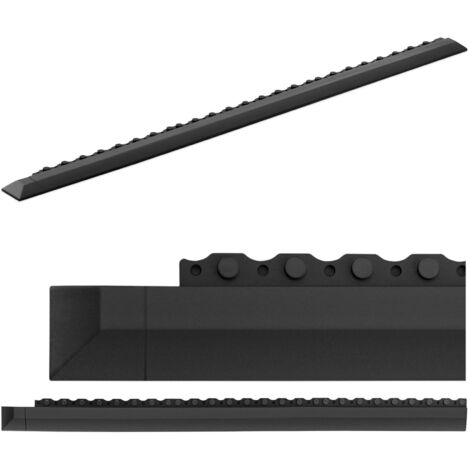 Baguette de fixation - ulsonix - Pour tapis annelé en caoutchouc - 95 x 6 x 1cm (1/5)