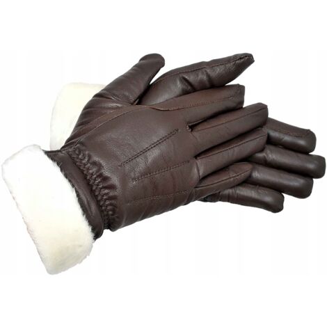 Gants d'équitation Riders Trend Airmesh + cuir XS marron équitation
