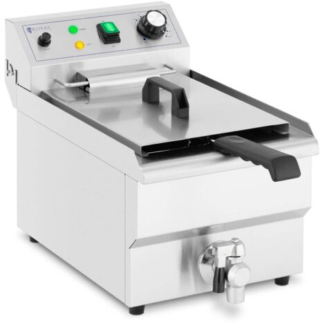Friteuse à huile - Friteuse commerciale - Grande pièce - Friteuse électrique en acier inoxydable - Cuisine professionnelle - Zones froides - Friteuse à huile professionnelle - En acier inoxydable Friteuse à huile - Friteuse commerciale - Grande pièce - Friteuse électrique en acier inoxydable - Cuisine professionnelle - Zones froides - Friteuse à huile professionnelle - En acier inoxydable