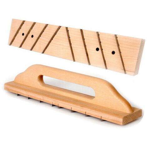 Grattoir cranté pour plâtre et béton aérobie - E-326-9020
