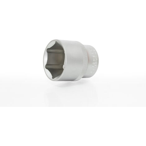 DOUILLE COURTE 1/2'' 6 ANGLES SATINÉE 13MM - E-401-1013 (1/3)
