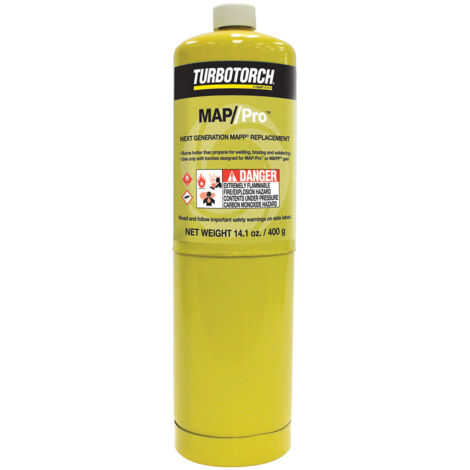 CARTOUCHE DE GAZ MAP/PRO FILETAGE 1'' 400G MPT-1 0916-01222711 13 - S/EI2400