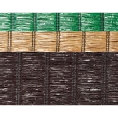 Tapis en raphia PVC, rouleau de 100 cm, 3 Mo, vert - SB MR1.0Z (1/2)