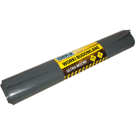 SACS DE CONSTRUCTION ULTRA RÉSISTANTS 240 L A10 NOIR - D-300-0093