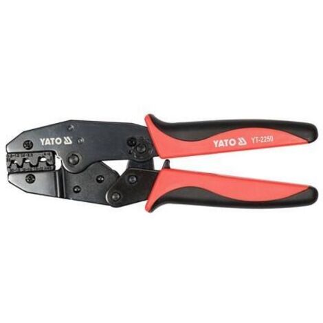 PINCE À SERTIR POUR CONNECTEURS 0,5-6,0 MM - YT-2250 (1/2)