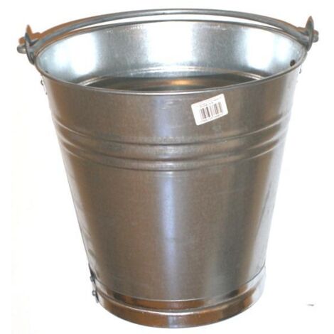 SEAU EN TÔLE GALVANISÉE 19 LITRES - WIA 19 ZN