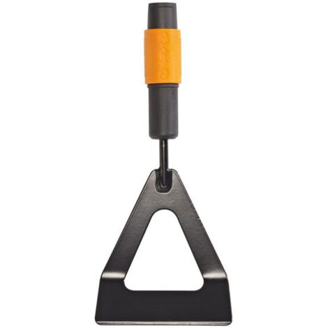Fiskars – Grattoir QuikFit 125 mm en acier au bore trempé – Pour démoussage et désherbage – Largeur de travail 125 mm – Outil professionnel (1/6)