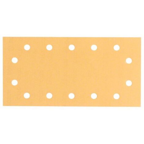 Feuilles abrasives 115 x 230 mm G80, lot de 10 pièces - B 2608605267 (1/4)