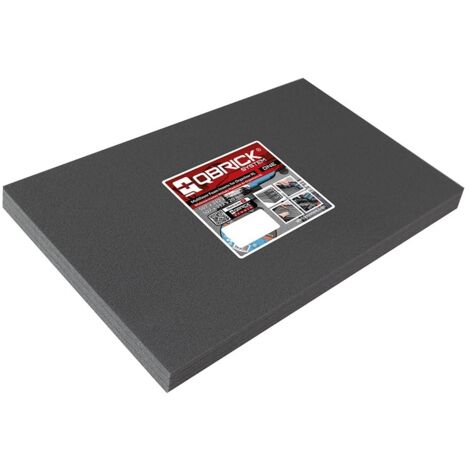 Qbrick – Insert en mousse pour organiseur XL – 3 couches multicouches – Dimensions 507 x 312 x 30 mm – Protection optimale outils - N5604