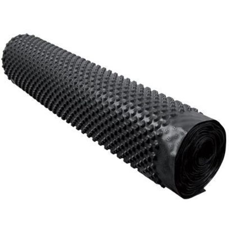 FEUILLE CANALISÉE POUR ISOLATION VERTICALE DES FONDATIONS 1M20M - FM KU 1.020